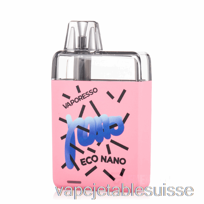 Vape Suisse Vaporesso Eco Nano Pod System Pêche Rose